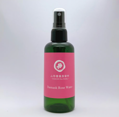 ローズウォーター(スプレーボトル)100mL 山形薔薇蒸留所 Damask Rose Water